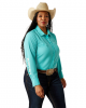 Ariat - Kirby Turquoise Pro Team Western Shirt Ariat - Kirby Turquoise Pro Team Western Shirt