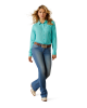 Ariat - Kirby Turquoise Pro Team Western Shirt Ariat - Kirby Turquoise Pro Team Western Shirt