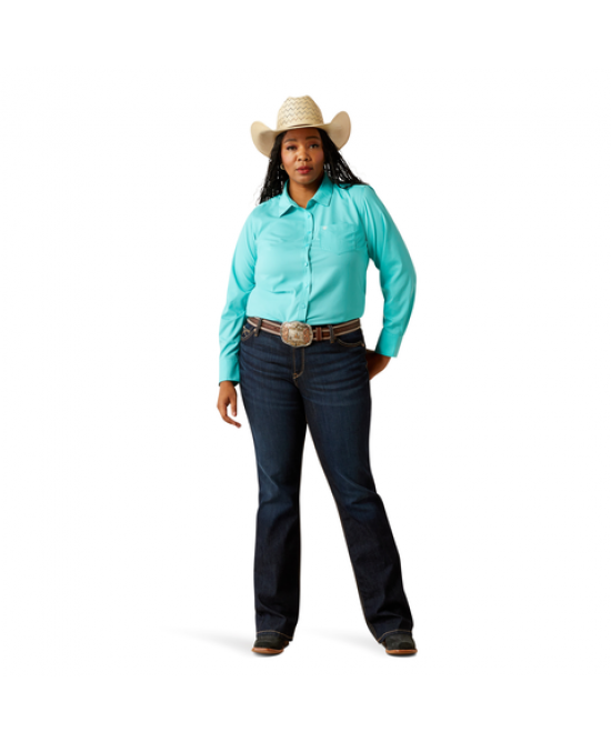Ariat - Kirby Turquoise Pro Team Western Shirt Ariat - Kirby Turquoise Pro Team Western Shirt
