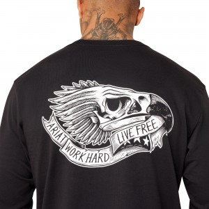 Ariat - Rebar Cotton Strong Eagle Skull Long Sleeve Shirt Ariat - Rebar Cotton Strong Eagle Skull Long Sleeve Shirt