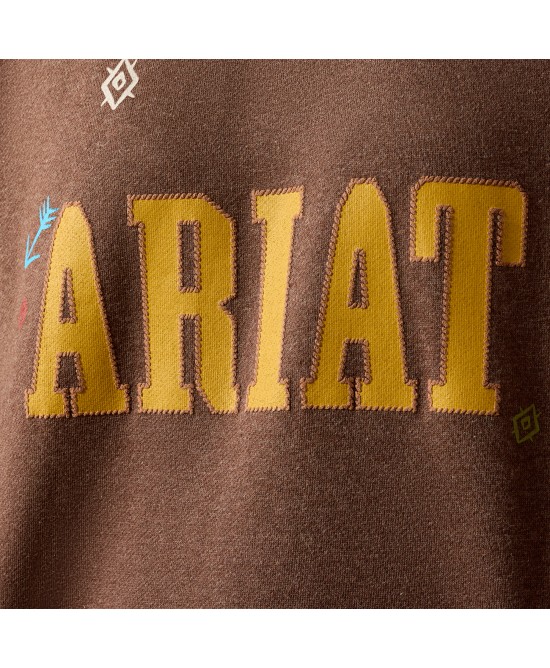 Ariat - Essential Crew Sweatshirt Brown Ariat - Essential Crew Sweatshirt Brown