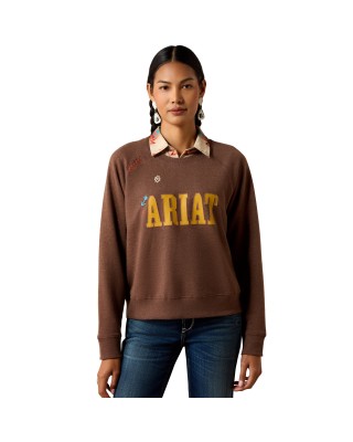 Ariat - Essential Crew Sweatshirt Brown 