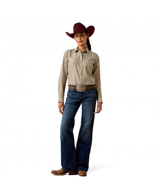 Ariat - Kirby Stretch Western Shirt Gold Plum Ariat - Kirby Stretch Western Shirt Gold Plum