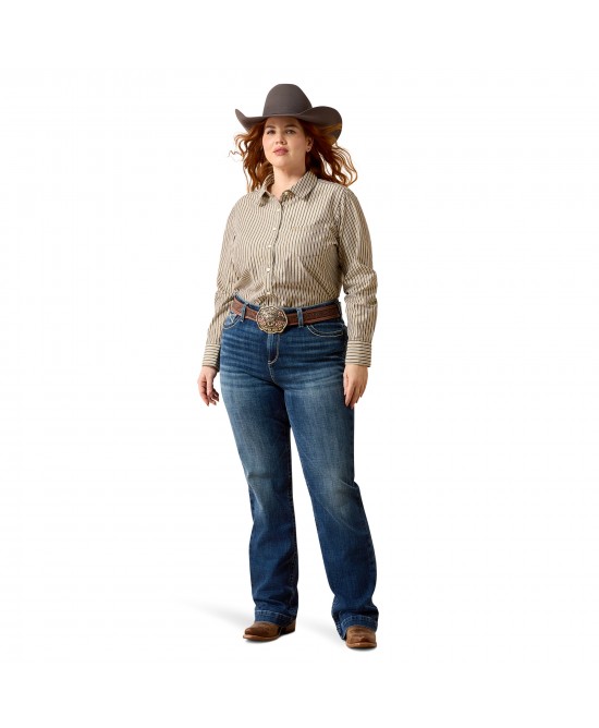 Ariat - Kirby Stretch Western Shirt Gold Plum Ariat - Kirby Stretch Western Shirt Gold Plum