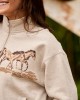 Ariat - Running Wild 1/2 Zip Sweatshirt Ariat - Running Wild 1/2 Zip Sweatshirt