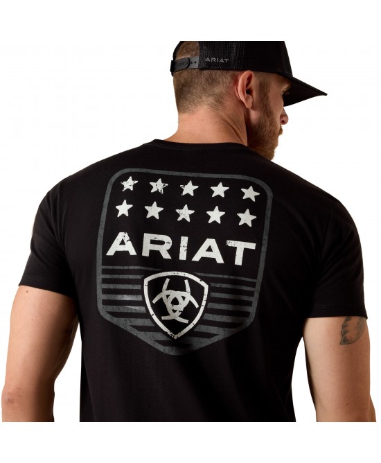 Ariat - Stripe Patriotic Badge T-Shirt