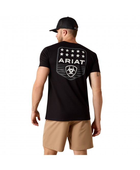 Ariat - Stripe Patriotic Badge T-Shirt