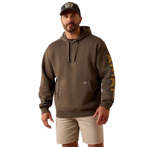 Ariat - Rebar Lightweight Logo Hoodie Ariat - Rebar Lightweight Logo Hoodie