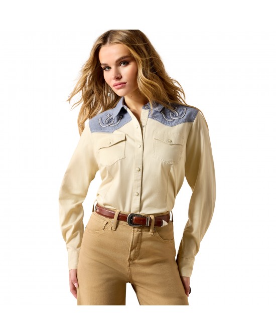 Ariat - Horseshoe Western Snap Shirt Ariat - Horseshoe Western Snap Shirt