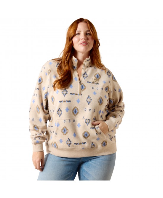 Ariat - Sapphire 1/2 Zip Sweatshirt