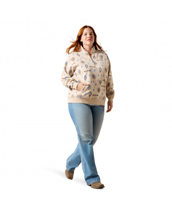 Ariat - Sapphire 1/2 Zip Sweatshirt