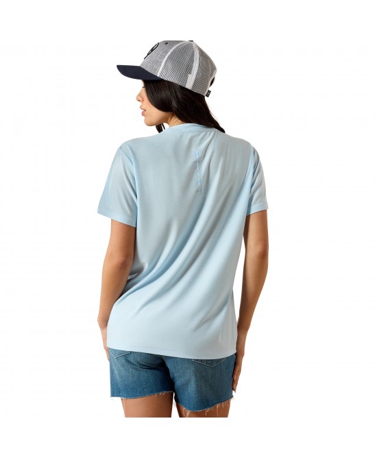 Ariat Laguna Blue Logo T-Shirt
