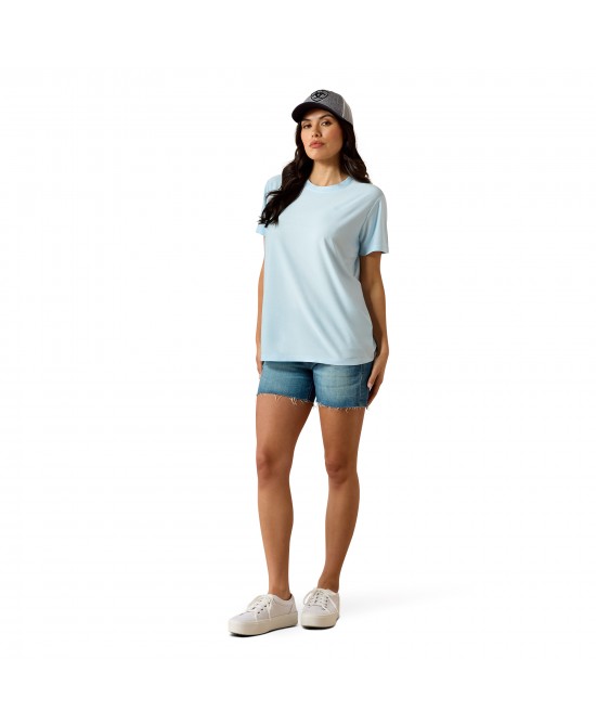 Ariat Laguna Blue Logo T-Shirt