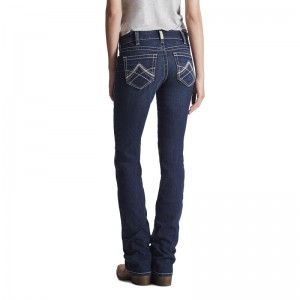 Ariat - R.E.A.L. Mid Rise Icon Stackable Straight Leg Jeans Ariat - R.E.A.L. Mid Rise Icon Stackable Straight Leg Jeans