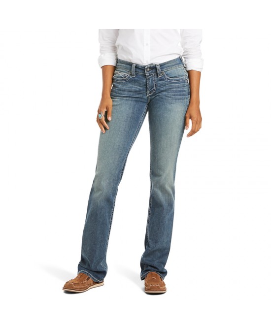 ariat mid rise straight jeans