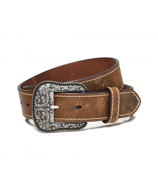 Leather Belt - Ariat Accent Stitch Leather Belt - Ariat Accent Stitch