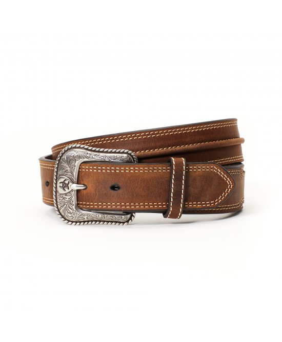 Leather Belt - Ariat Center Ridge Belt Leather Belt - Ariat Center Ridge Belt