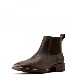 Ariat - Booker Chelsea Wide Square Toe Western Boot