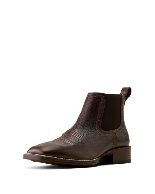 Ariat - Booker Chelsea Wide Square Toe Western Boot