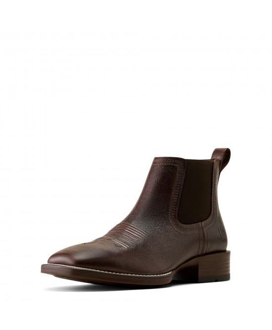 Ariat - Booker Chelsea Wide Square Toe Western Boot