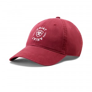 Trucker Hat -  Ariat Country Cap - Burgundy