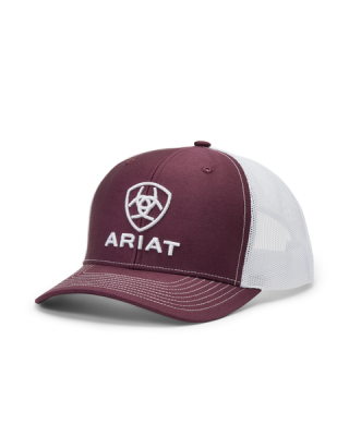 Trucker Hat - Ariat Stacked Logo Trucker Cap