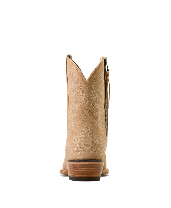 Ariat - Cate X Toe Taupe Suede Western Boot Ariat - Cate X Toe Taupe Suede Western Boot