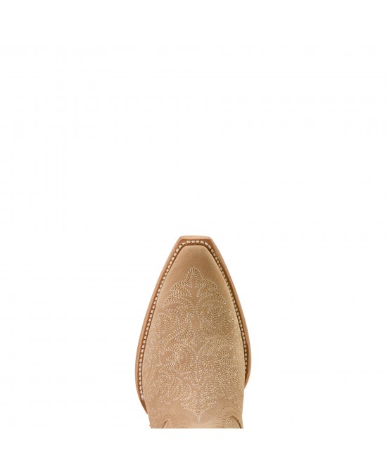 Ariat - Cate X Toe Taupe Suede Western Boot Ariat - Cate X Toe Taupe Suede Western Boot