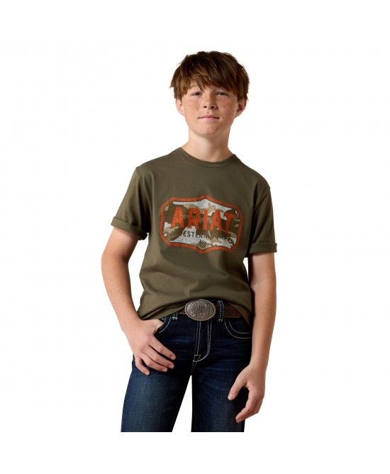Ariat - Children's Wild Creek Camo T-Shirt