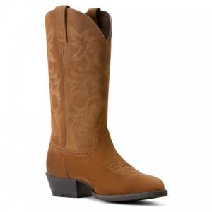 Ariat - Men's Heritage R Toe Western Boot Suede