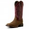 Ariat - Hybrid Ranchwork Berry Wide Square Toe Western Boot