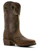 Ariat -  Hybrid Roughstock Antler Cowboy Boot