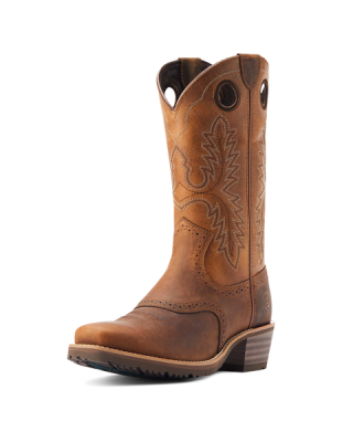 Ariat -  Hybrid Roughstock Square Toe Cowboy Boot