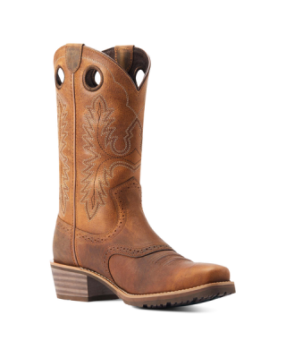 Ariat -  Hybrid Roughstock Square Toe Cowboy Boot