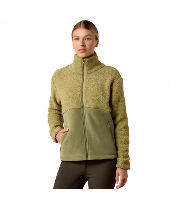 Ariat - Laviolette Green Full Zip Sweatshirt Fleece Ariat - Laviolette Green Full Zip Sweatshirt Fleece
