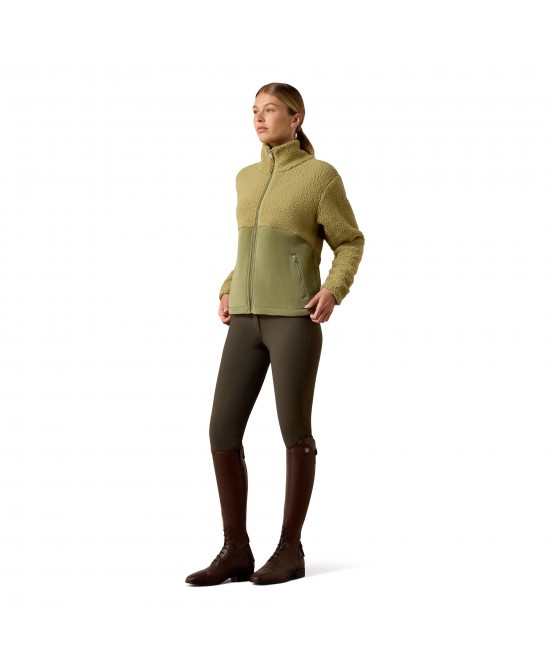 Ariat - Laviolette Green Full Zip Sweatshirt Fleece Ariat - Laviolette Green Full Zip Sweatshirt Fleece