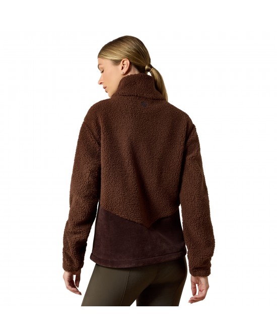 Ariat - Laviolette Purple Full Zip Sweatshirt Fleece Ariat - Laviolette Purple Full Zip Sweatshirt Fleece