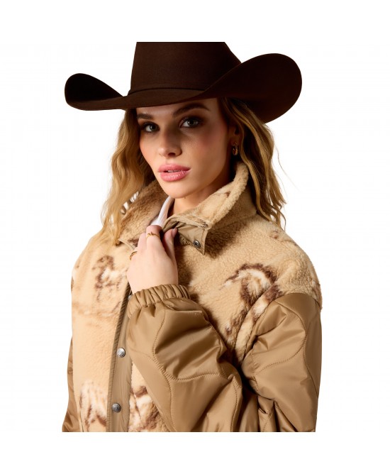 Ariat - Sherpa Blocked Horses Jacket