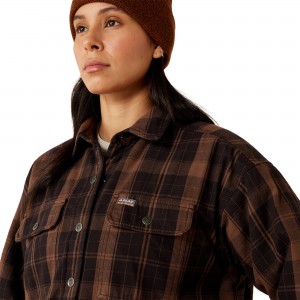Ariat - Rebar Flannel Insulated Shirt Jacket