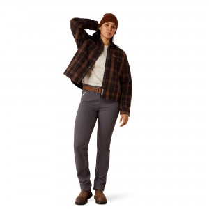 Ariat - Rebar Flannel Insulated Shirt Jacket