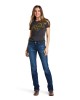Ariat - R.E.A.L. Mid Rise Candace Straight Jean