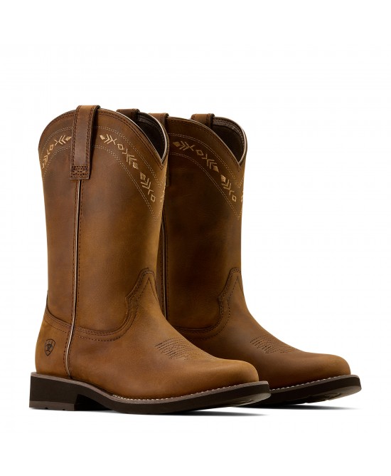 Ariat - Kearney Brown Round Toe Western Boot