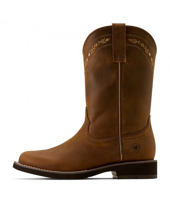 Ariat - Kearney Brown Round Toe Western Boot