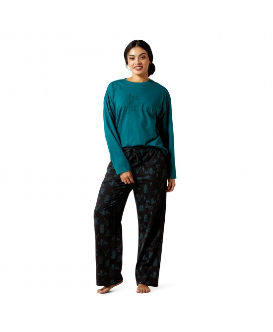 Ariat - Dreams Pyjama Set - Green