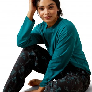 Ariat - Dreams Pyjama Set - Green