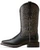 Ariat - Round Up Black Remuda Wide Square Toe Western Boot Ariat - Round Up Black Remuda Wide Square Toe Western Boot