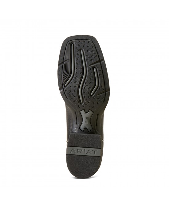 Ariat - Round Up Black Remuda Wide Square Toe Western Boot Ariat - Round Up Black Remuda Wide Square Toe Western Boot