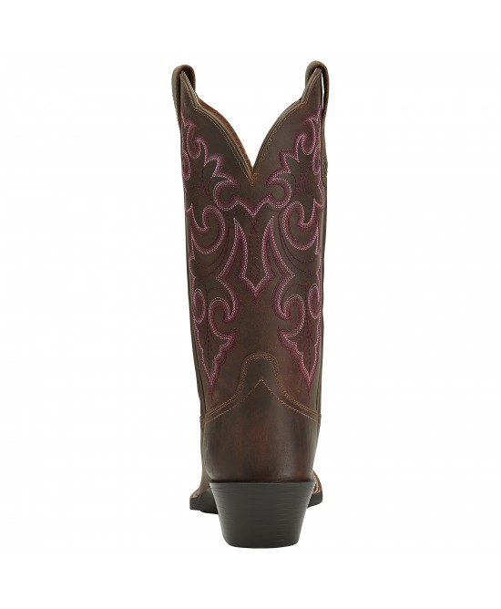 Ariat - Round Up Square Toe - Powder Brown 
