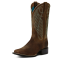 Ariat - Round Up Wide Square Toe Western Boot Turquoise