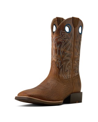 Ariat - Sport Sidebet Wide Square Toe Cowboy Boot